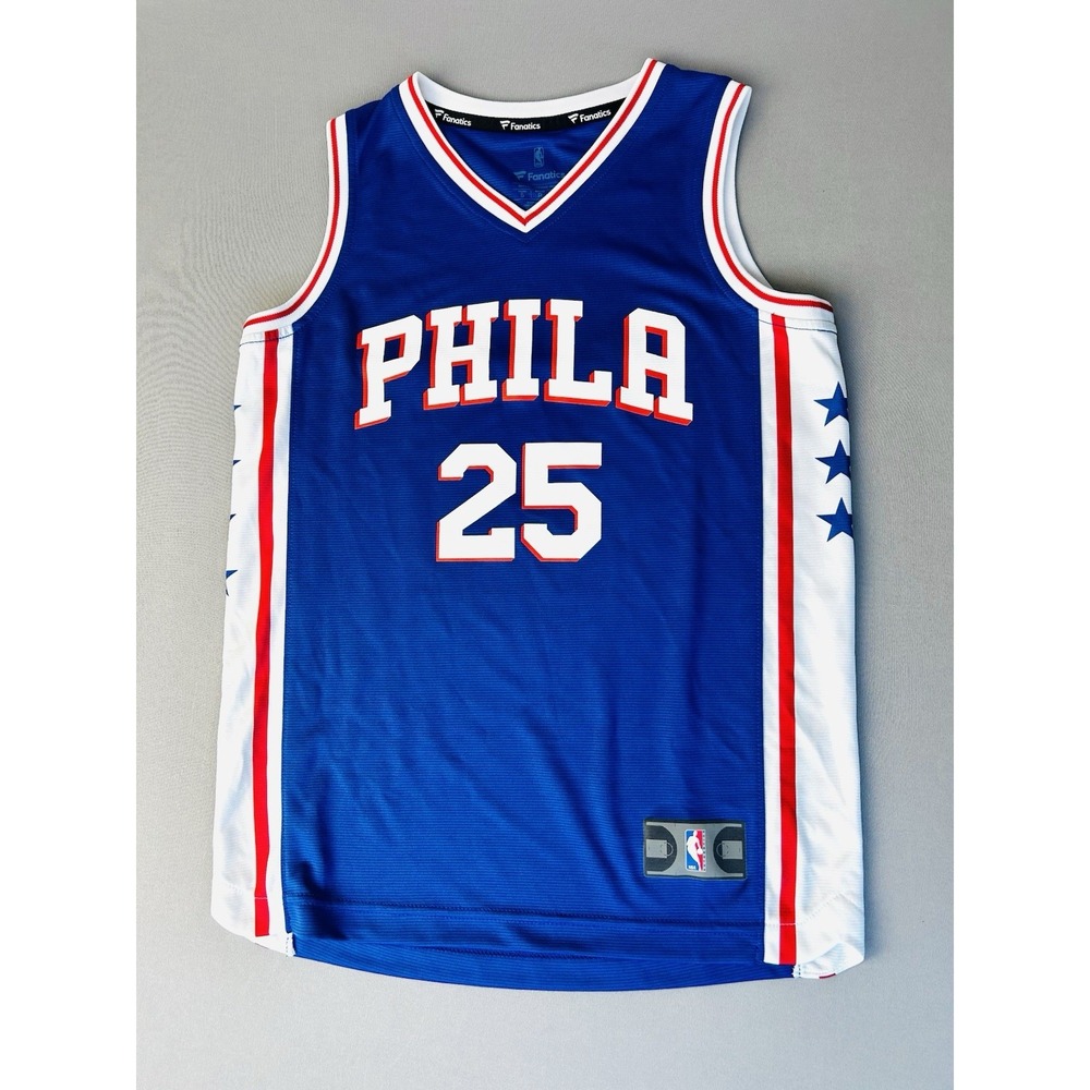 Philadelphia 76ers Simmons 25‎ YOUTH S Fanatics Jersey